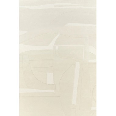 Tapis Collage blanc